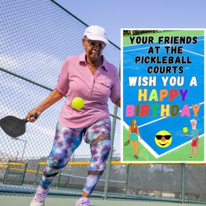 Funny Pickleball Birthday Card Pickleball Gifts for Pickleball Card Pickleball Gifts for Her Gifts for Playing Pickleball Rules