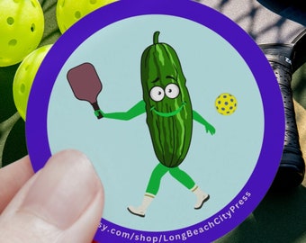 Pickleball Aufkleber Dekorationen Pickleball Geschenke für Pickleball Geschenke für Ihn Geschenke für Sie Glänzend für Innen / Außen Wasserdicht BOPP