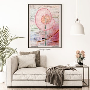 Blossoming Printable Abstract Art Famous Painting Paul Klee Art Print New Home Gift Gallery Wall Art Instant Download Paul Klee Art Poster