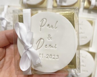 Wedding favor cookies