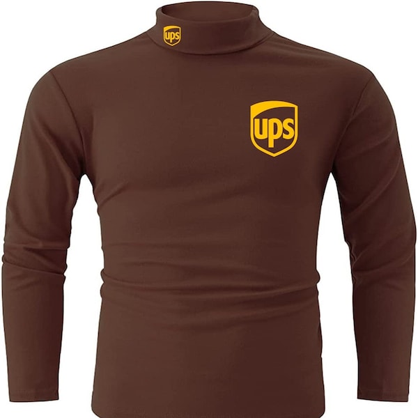 UPS Mock Neck/Turtle Neck Shirt
