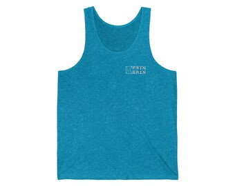 No Pain No Gain/Unisex Jersey Tank/Motivation/Lifting Apparel/GYM Clothing/Daily Use/Fitness/Style/Women Workout Clothes/Gym Gift/Gym Rat