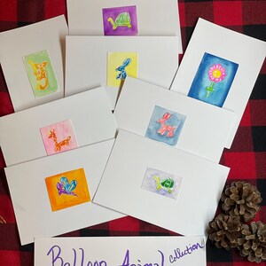 Hand painted watercolor note cards