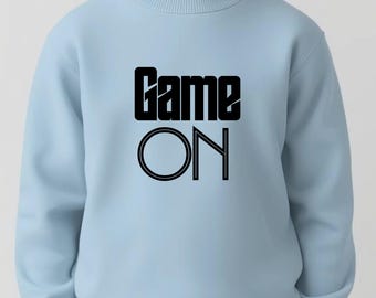 Game On PNG, Fun Chill Game-themed Tshirt Design, Kids Boy png (Instant Digital Download)