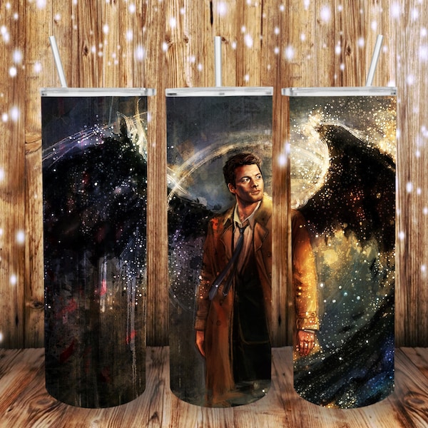 Castiel wing span 20 oz tumbler wrap