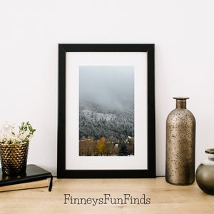 First Snow Digital Print