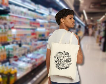 Christmas Story & National Lampoon's Weihnachten Leinentasche | Festliche Feiertage Tote