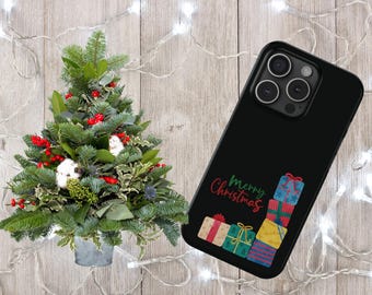 MERRY CHRISTMAS Handyhülle | 28 Größen für iPhone & Samsung | Festliches Feiertagsdesign
