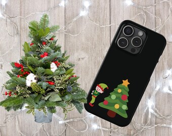 Weihnachtself Handyhülle | 28 Größen für iPhone & Samsung | Festliches Feiertagsdesign