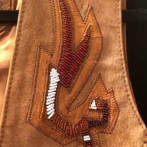 Mealey's Pitic Leather Handcrafted Vest image 10