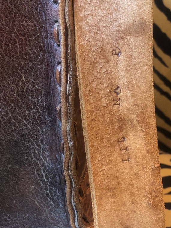 Vintage Patchwork Leather Bag - image 4