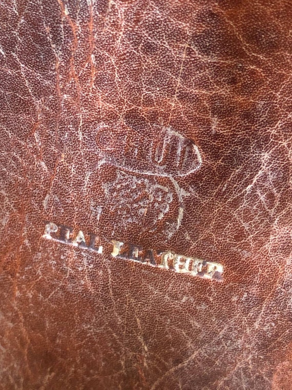 Vintage Patchwork Leather Bag - image 6