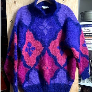 Handgefertigter Vintage Mohair Pullover &#39;Soft Options&#39;