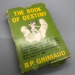 Book of Destiny Cards B.P. Grimaud Vintage Waarzeggerij Deck