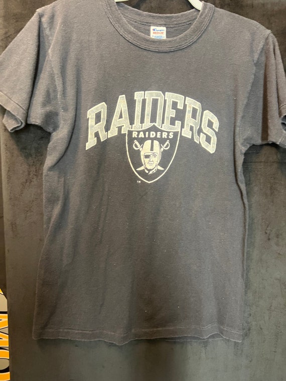 Vintage 80s Raiders Shirt Medium