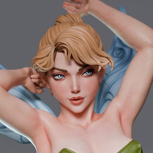 Faerie | Unpainted 12K Resin Figure | Model Kit