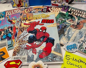 Mystery Comic Book Grab Bag - You Choose Size - Great Gift Idea!!