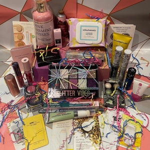 Mixed Beauty 5+, 10+, 15+, 20+ Piece Mystery Makeup and More - Pick Size and Personalize! Great Gift Idea!