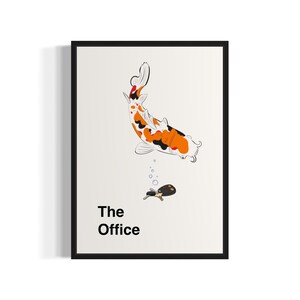 The Office TV Show Art - Michael Scott Koi Pond - Digital Download ...