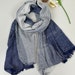 see more listings in the Linen and cotton scarves section