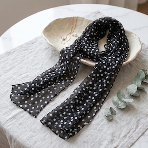Black and White Polka Dot Belt - Etsy display picture 1