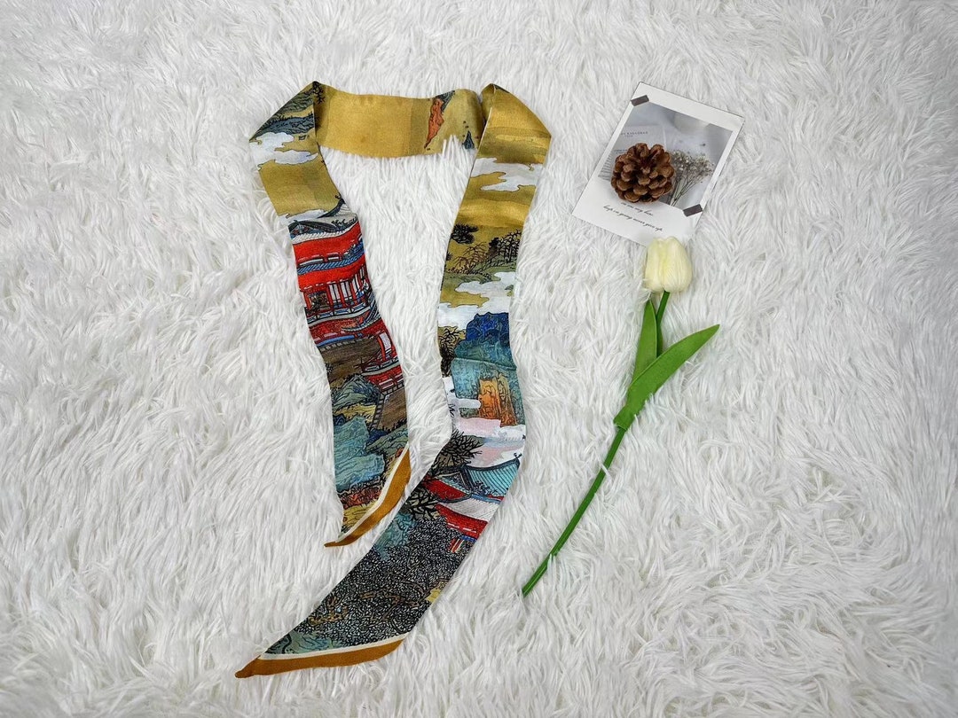 Skinny Scarf Mulberry Tree Blossom main image 1