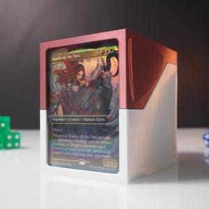 card slider mtg Slinger for TCG & | Sports Card Scanner & Trading Card Scanner Holder Stand 550 sleeved cards Astral Slide - FNM Promos