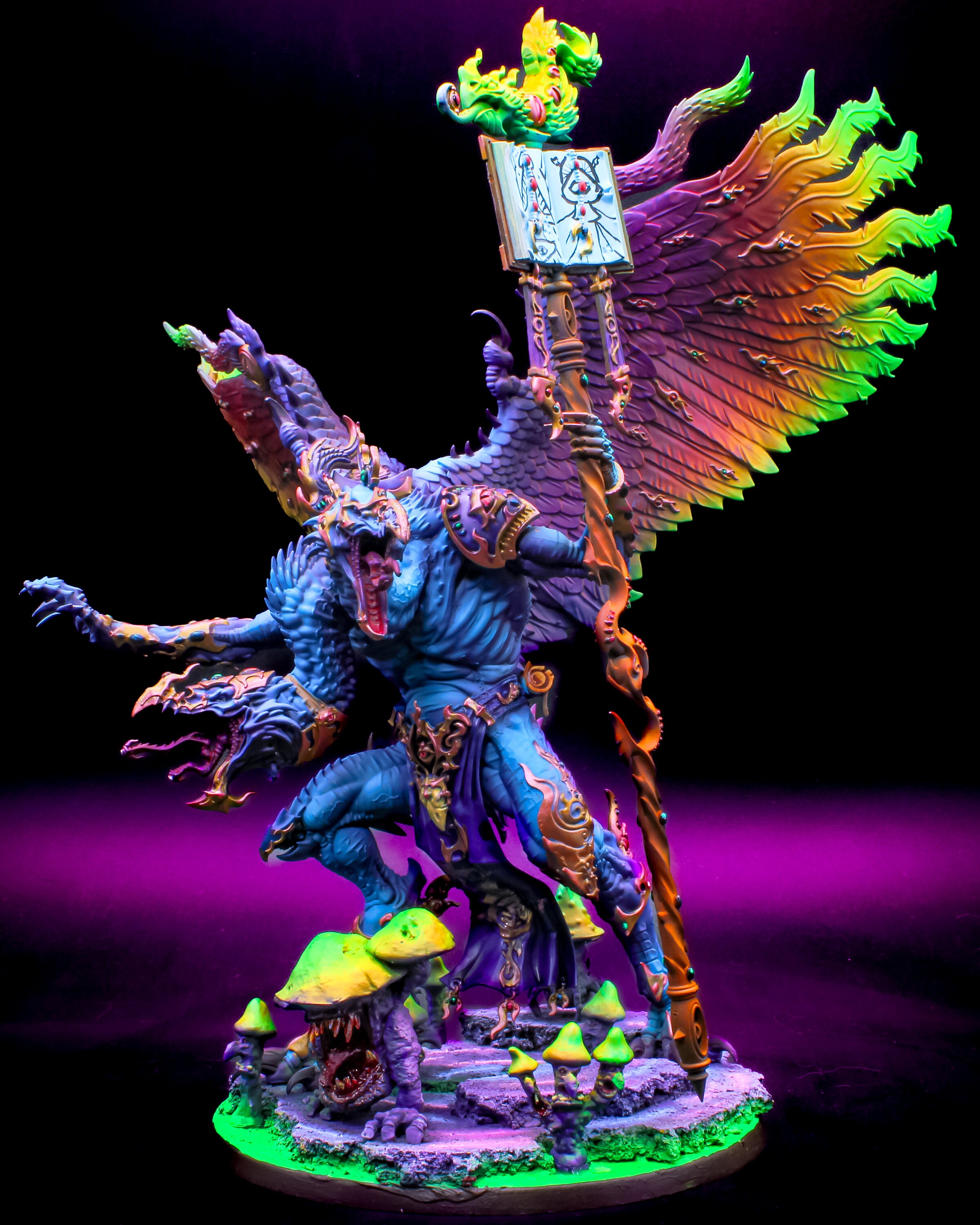 COMMISSION Kairos Fateweaver/lord of Change - Etsy