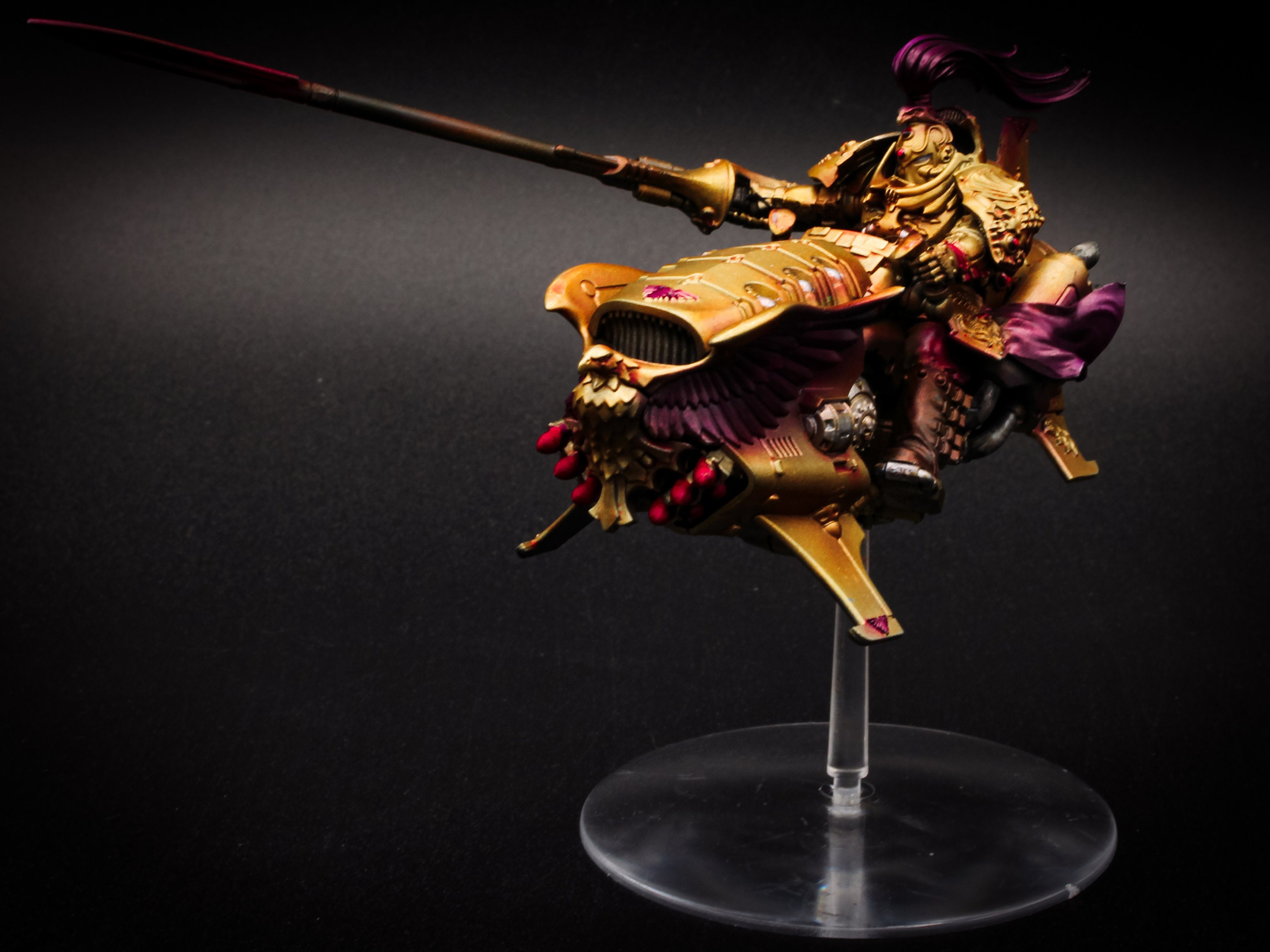 Miniature Games Workshop Non Assemblate Adeptus Custodes Vertus Praetors - Miniatura Warhammer 40k, Nuovo, Non Assemblato, Non Dipinto Warhammer Starter Set - Foto 2