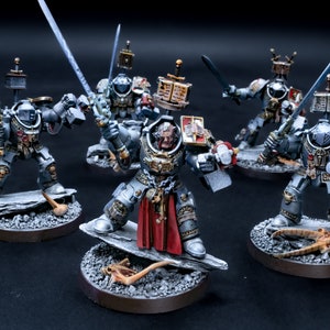 COMMISSION 5 Grey Knights Paladin Squad