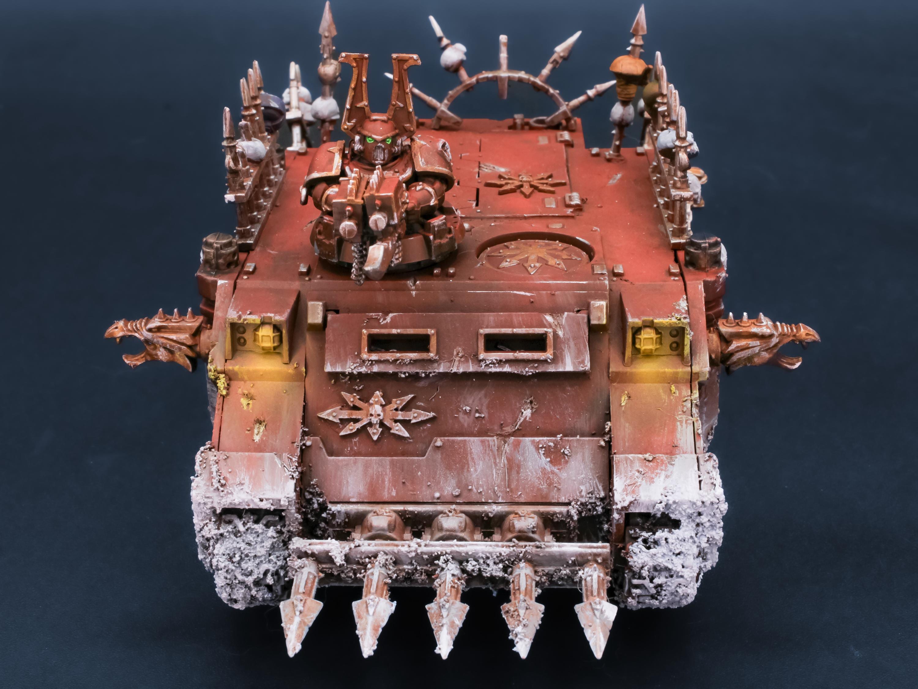 Chaos Rhino Chaos Space Marines Warhammer 40k - Commission - Etsy