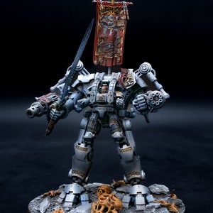 COMMISSION Grey Knights Venerable Dreadknight