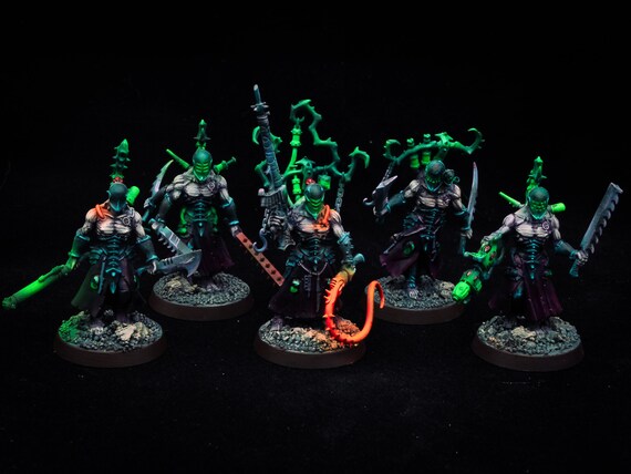 ARIKHA、Leeks in Green Wrappings、希少画集画 COMMISSION Drukhari 5 Wracks - Etsy