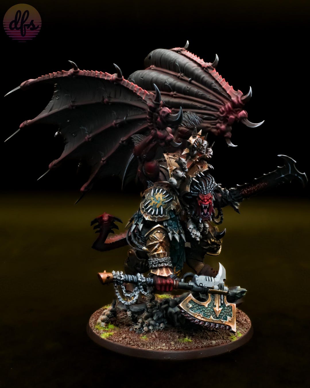 Angron World Eaters Chaos Daemons Warhammer 40k - Commissions - Etsy