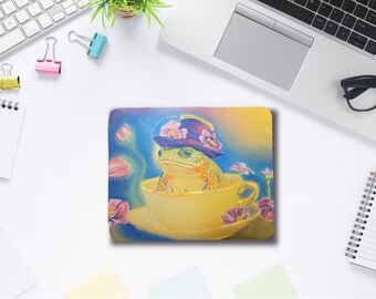 Bellicose Pusillanimous - Teacup Frog Fantasy Mousepad