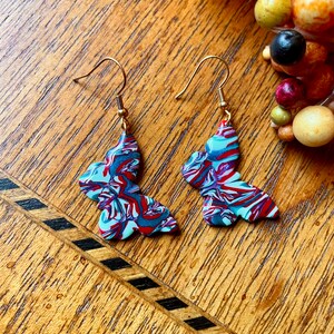 Butterfly Clay Earrings