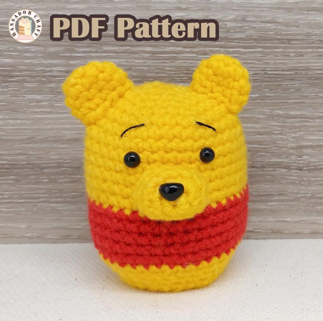 Pooh Pattern The Pooh Crochet Pattern | the Pooh Amigurumi Pattern | Crochet PDF ...