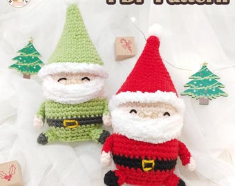 Santa Claus Crochet Pattern | Crochet Santa Claus | Amigurumi Santa Claus Pattern | Crochet PDF Pattern