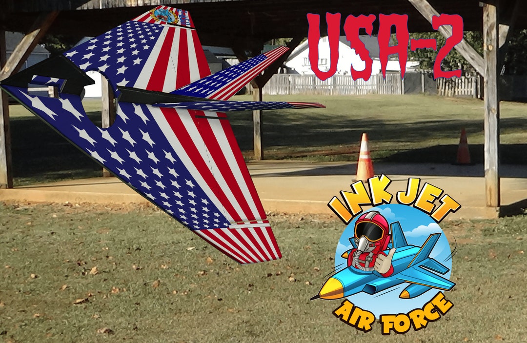 Highflying Fun DIY Foamboard Plane Kit Dollar Delta Flagship USA2 Etsy