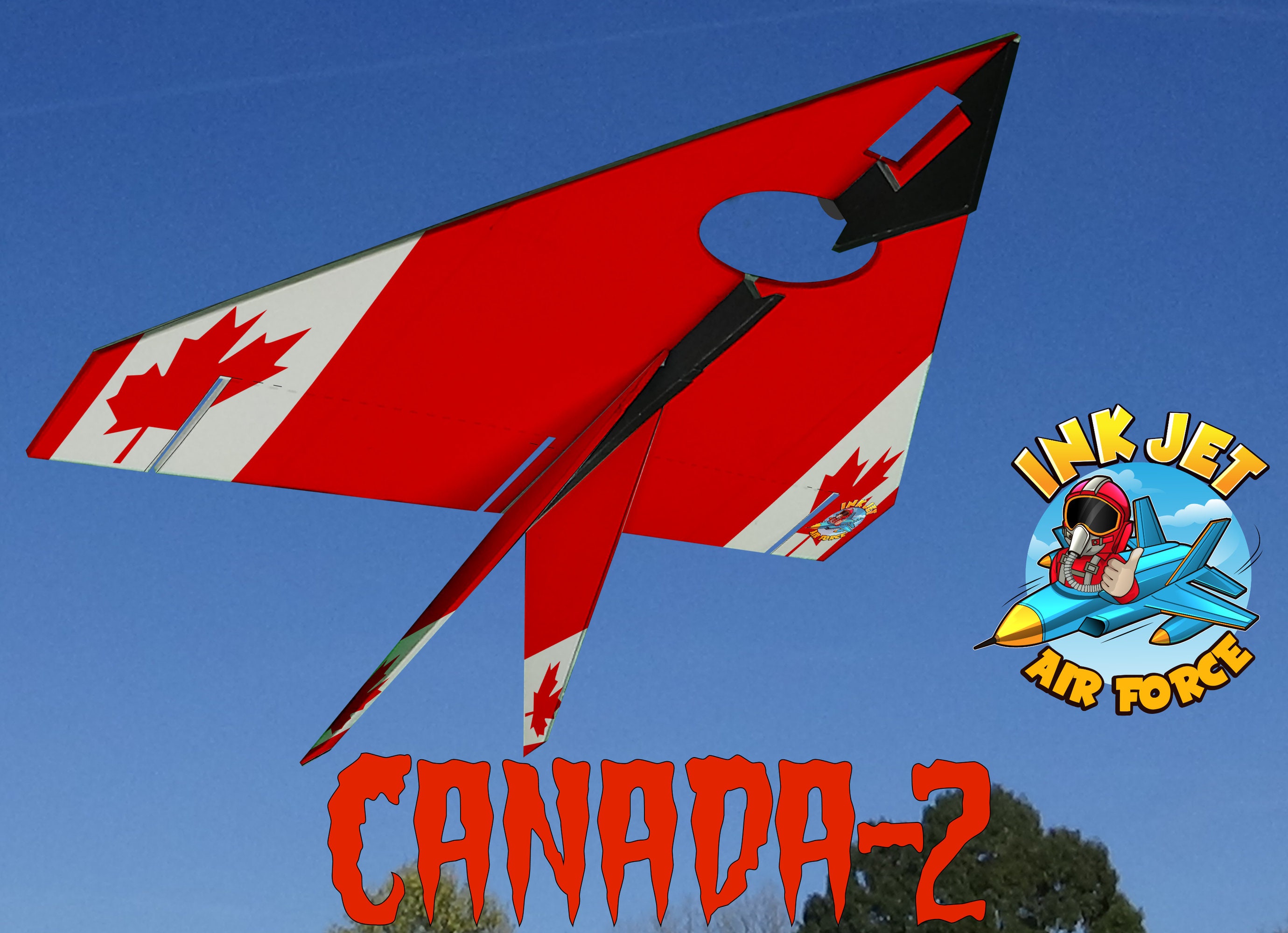 Highflying Fun DIY Foamboard Plane Kit Dollar Delta Flagship CANADA2