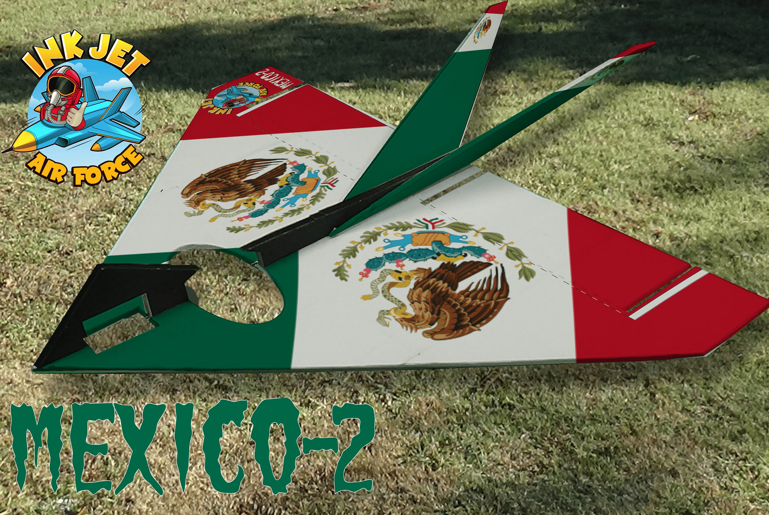 Highflying Fun DIY Foamboard Plane Kit Dollar Delta Flagship Mexico2