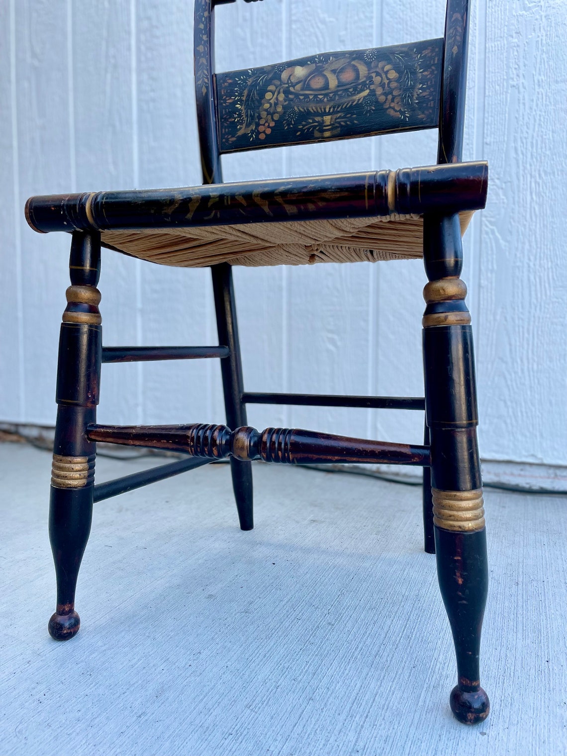 Antique Hitchcock Chair From the 1800s Collectible Antique Etsy