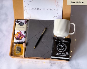 Hygge Thank You Gift Box: Blanket, Journal, Mug & Treats