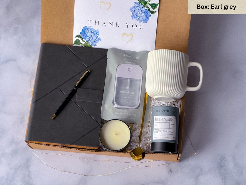Administrative Professional Gift Box, Employee Appreciation Gift Box, Admin Professional Day, Happy Admin Day, Admin Assistant Gift Box Earl grey