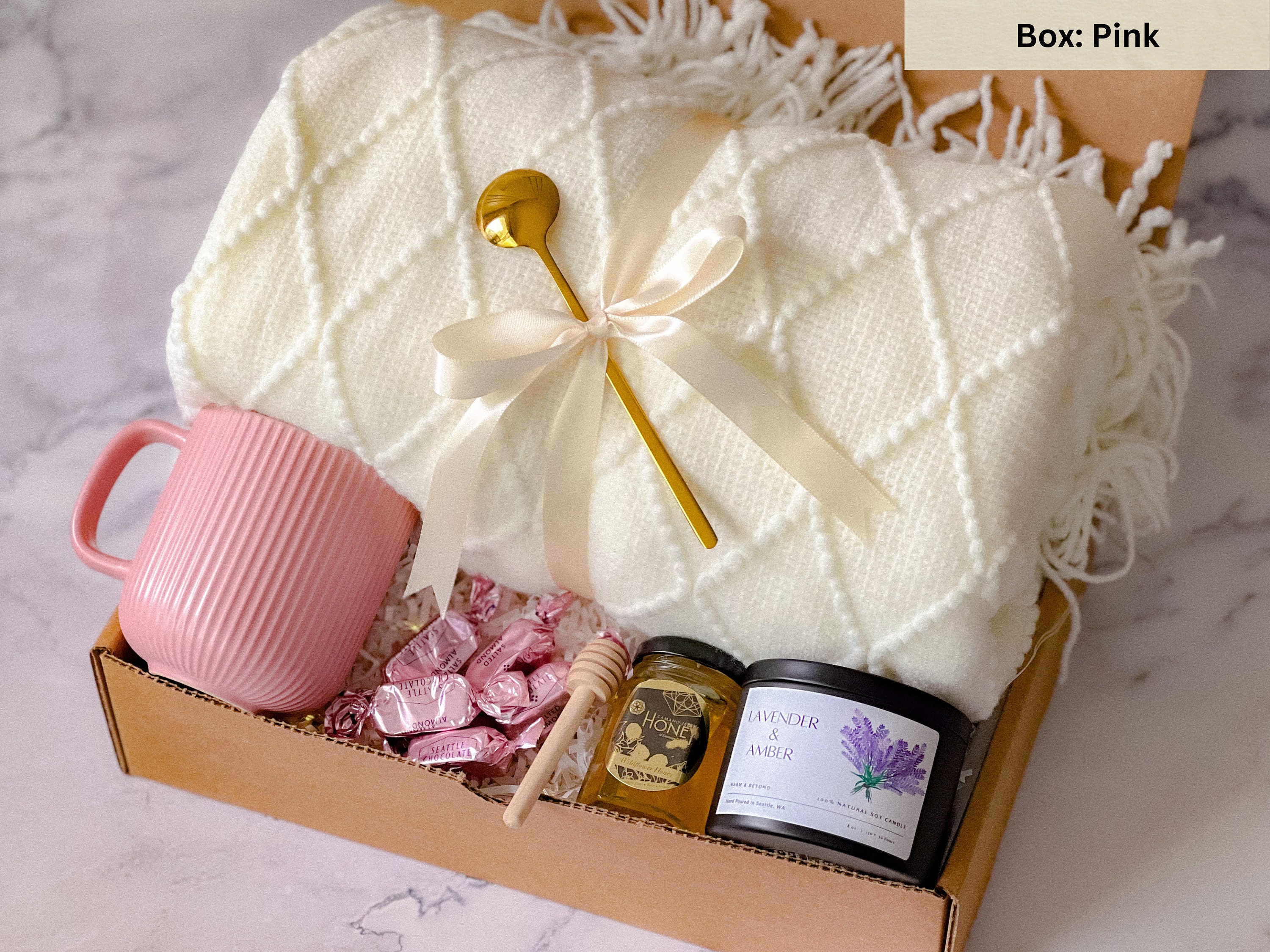 Surgery Recovery Gift, Get Well Soon Basket, Gifts for Her, Care
