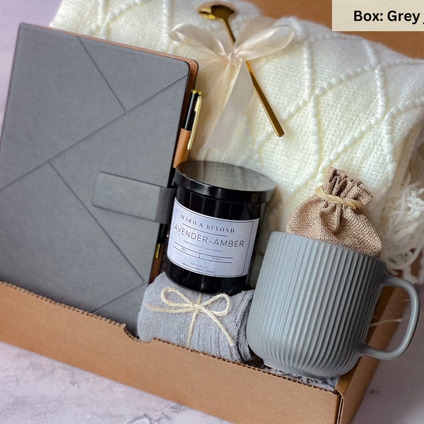 Sympathy Gift, Bereavement Gift, Grief Gift, Sympathy Gift box, Thank you Gift, Warm and Cozy Gift Box, Gift Basket for Men, Hygge Gift Set