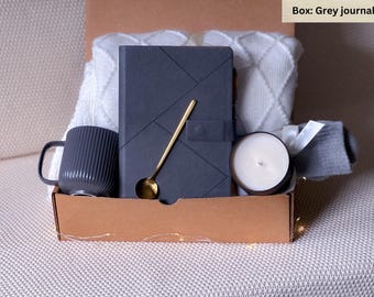 Sympathy Gift Box: Cozy Blanket, Journal & Mug - Bereavement Gift