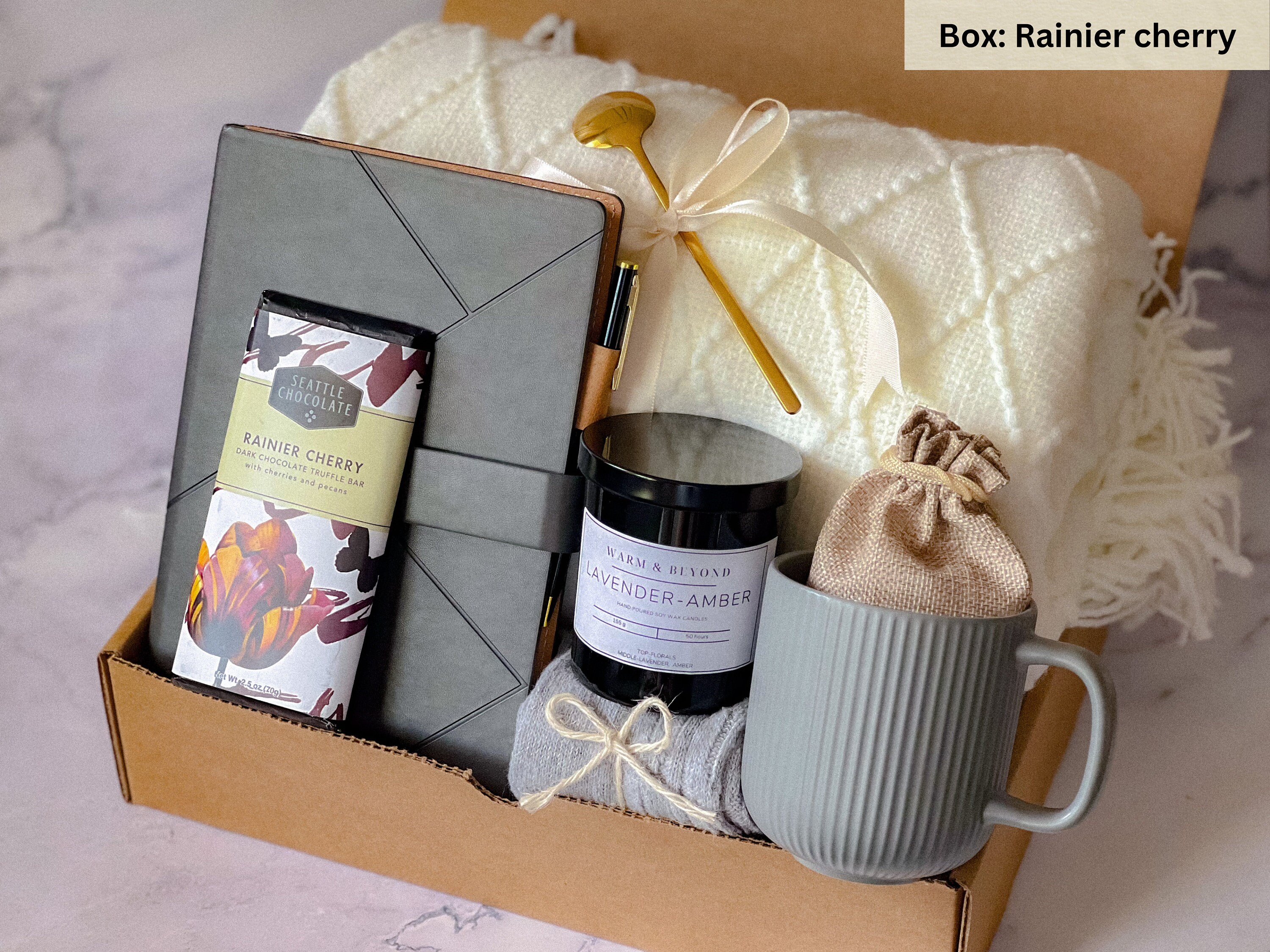 Care Package For Women / Spa Gift Box For Her / New Mom Gift Set / Thinking  Of You / Sympathy Care Package / Sending Hugs Gift Set