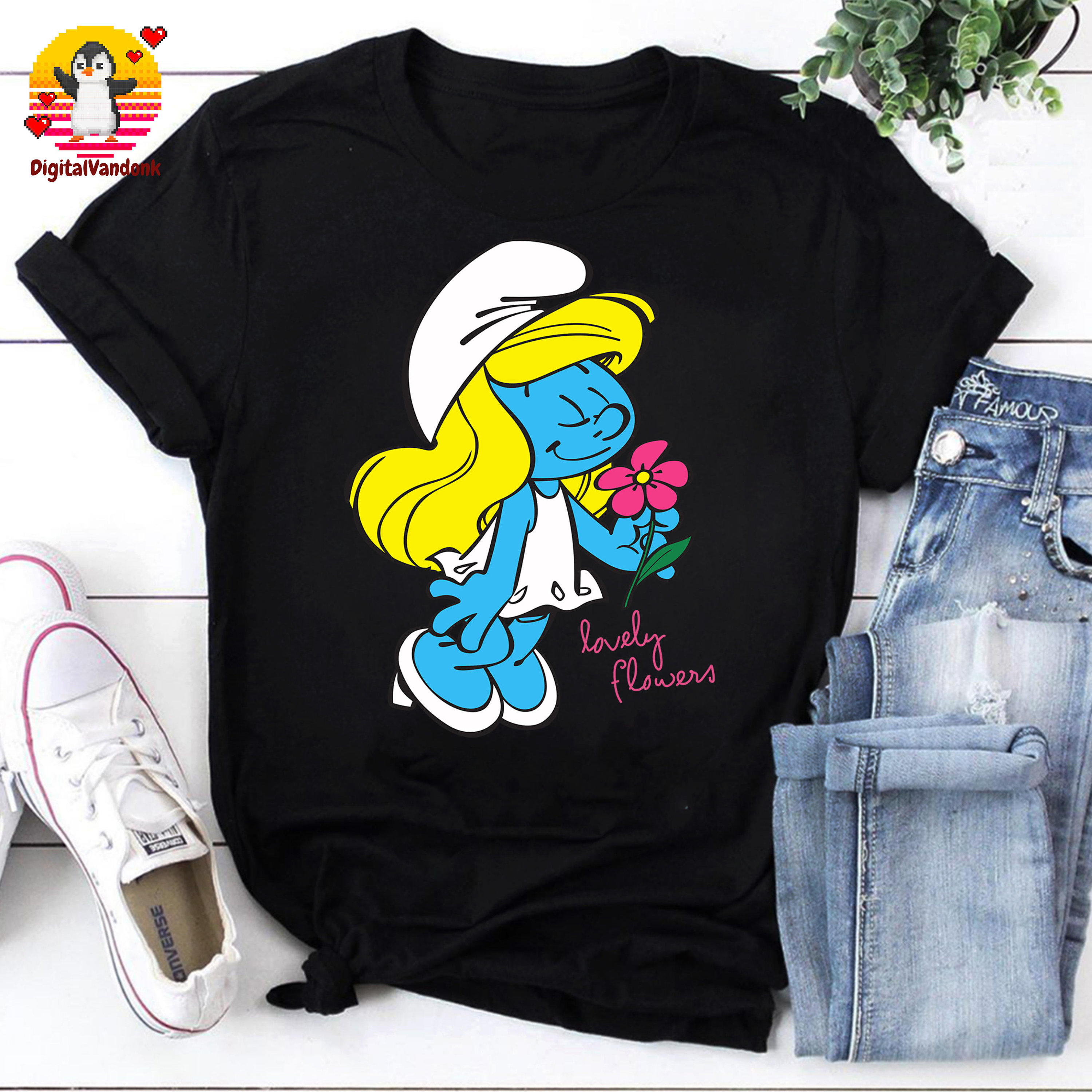 Meditation Smurf cartoon design cup sleeve with Color changing 16oz pl –  Soul Flower Custom Gifts