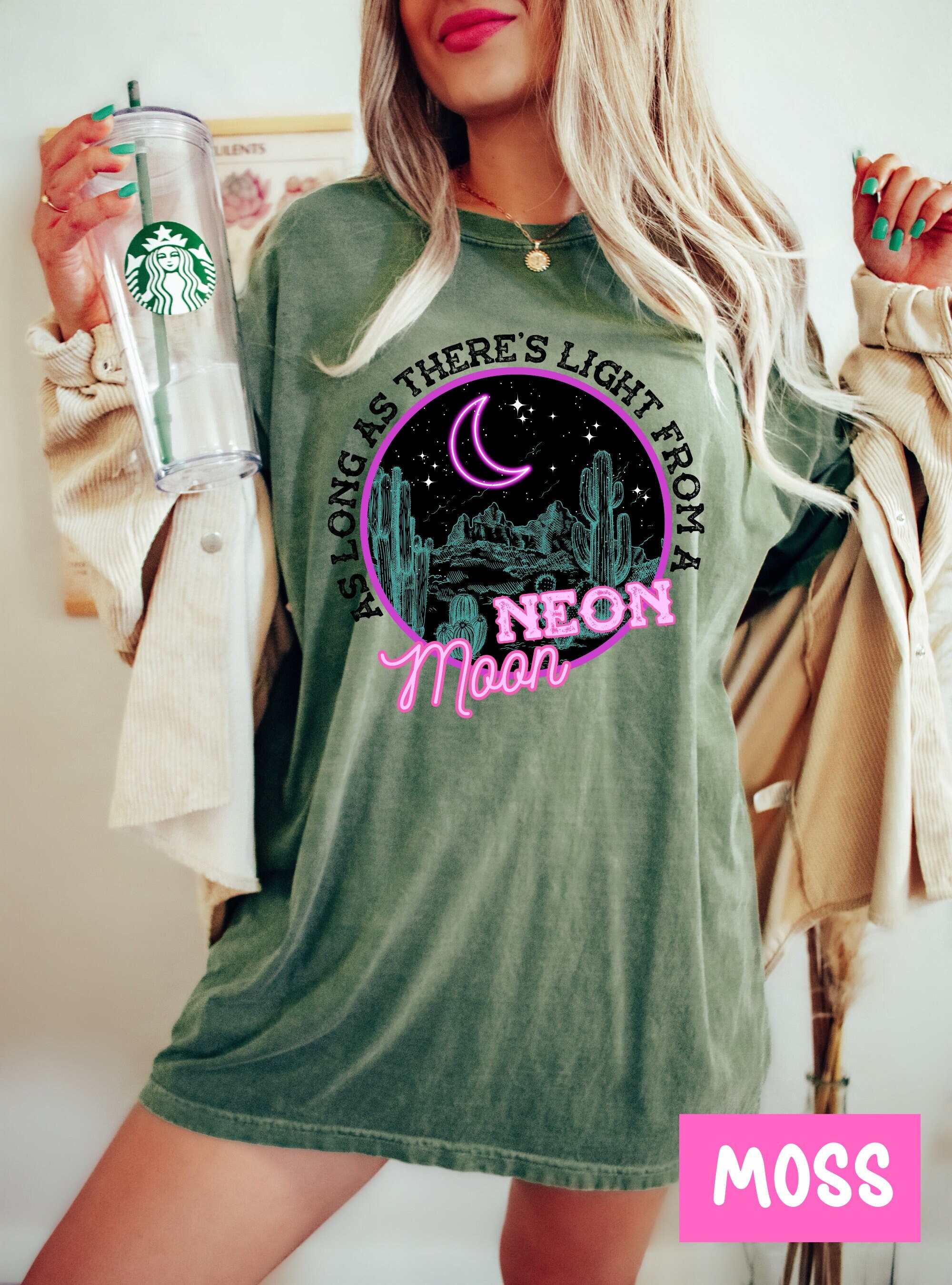 Neon Moon Tee